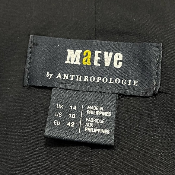 Maeve Anthropologie Oversized Plaid Equestrian Blazer - Picture 2 of 10